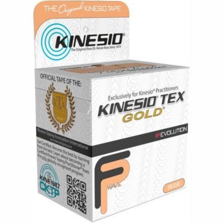 FABRICATION ENTERPRISES Kinesio® Tex Gold FP Kinesiology Tape, 2" x 5.5 yds, Beige, 1 Roll 24-4870